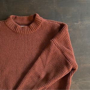 Abercrombie & FitchDeep Red Cozy Sweater